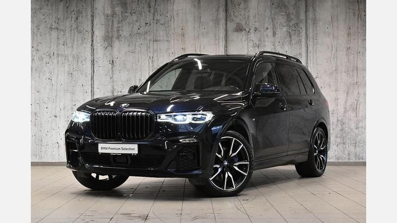 Czarny carbon metalizowany Używany 2020 BMW X7 Comfort Edition SUV | 299 800 zł (Uczciwa cena) - Obraz 1/3