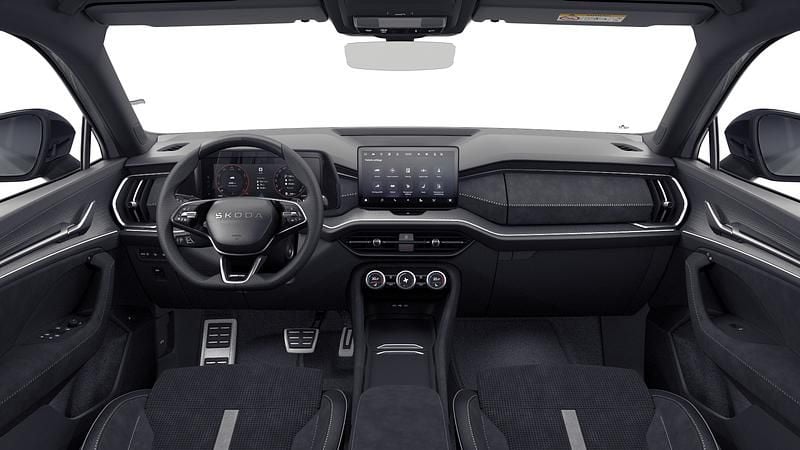Szary graphite metalizowany Nowe 2025 Skoda Kodiaq SportLine SUV | 241 400 zł (Uczciwa cena) - Obraz 1/1