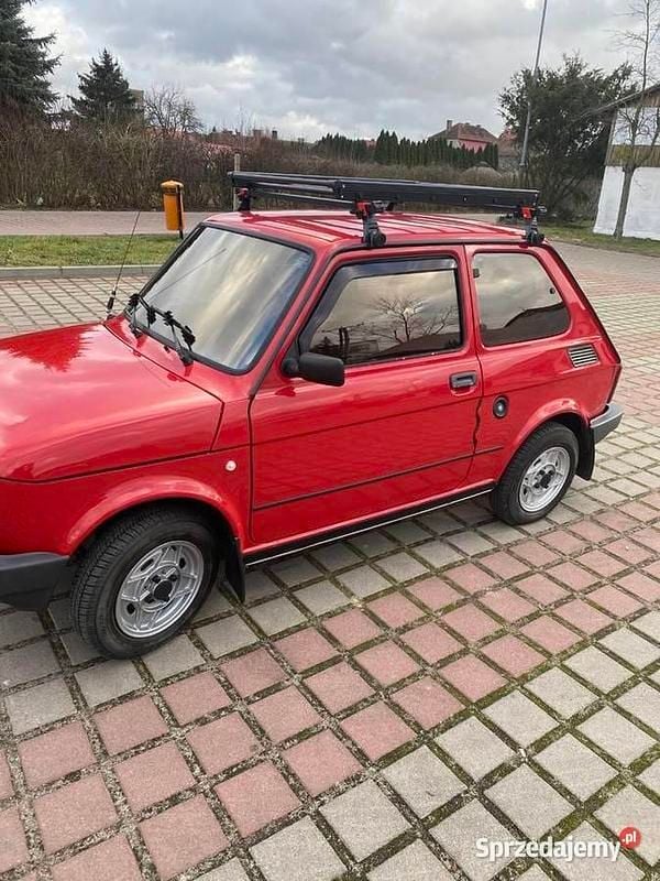 Czerwony Używany 2000 Fiat 126 Hatchback | 21 000 zł (Drogi) - Obraz 1/4