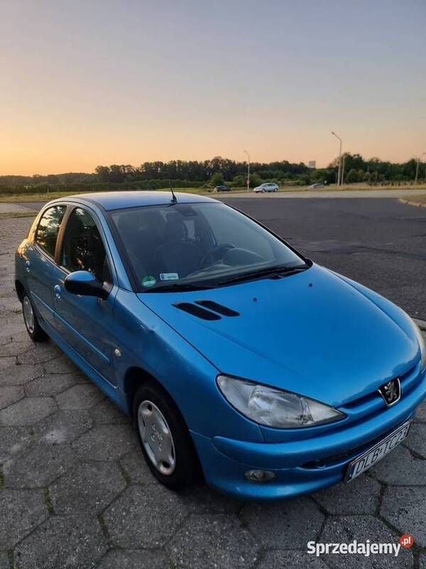 Niebieski Używany 2000 Peugeot 206 Hatchback | 3800 zł (Dość drogi) - Obraz 1/4