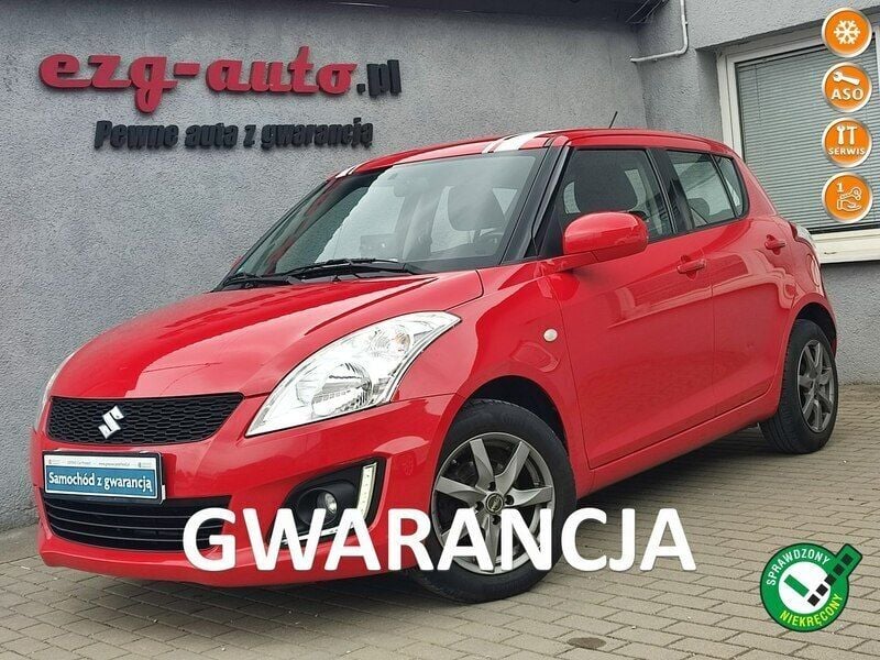 Czerwony Używany 2016 Suzuki Swift Hatchback | 31 900 zł (Dobra cena) - Obraz 1/4