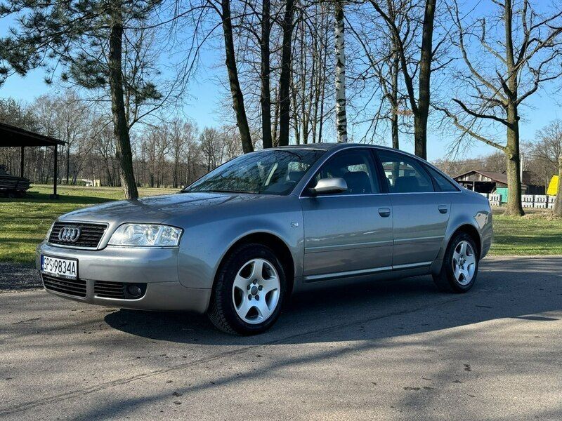 Srebrny Używany 2004 Audi A6 Sedan/Limuzyna | 15 400 zł - Obraz 1/4