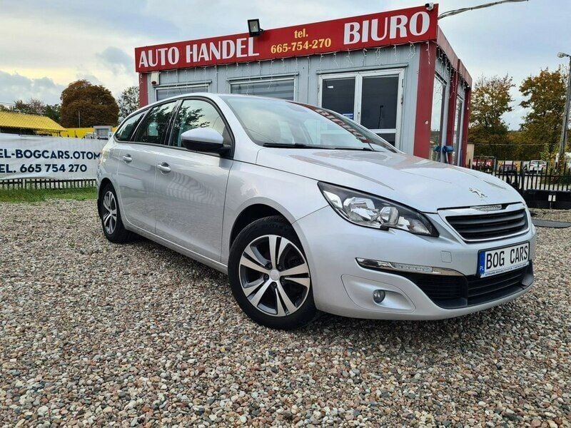 Srebrny (metalik) Używany 2014 Peugeot 308 Kombi | 29 900 zł (Drogi) - Obraz 1/4