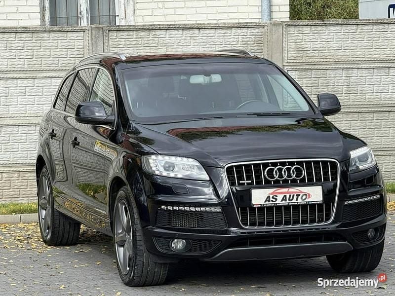 Czarny (metalik) Używany 2014 Audi Q7 S-Line SUV | 85 900 zł (Super Cena) - Obraz 1/4