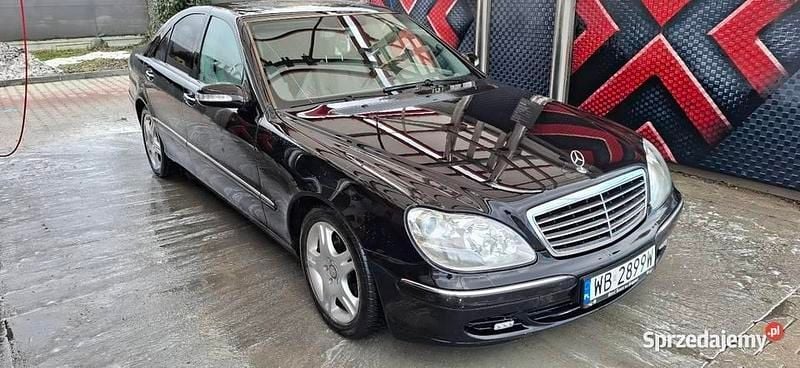 Używany Mercedes S350 2003 Czarny Sedan/Limuzyna