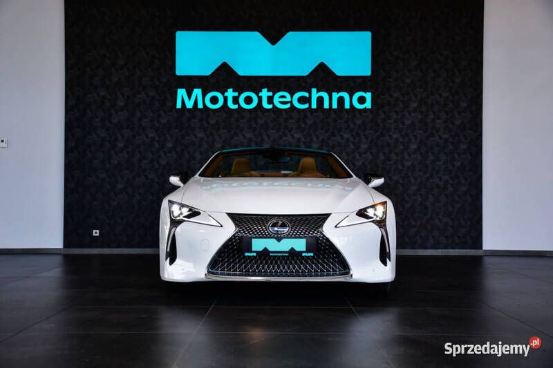 Biały Używany 2024 Lexus LC 500 Kabriolet | 413 500 zł - Obraz 1/4