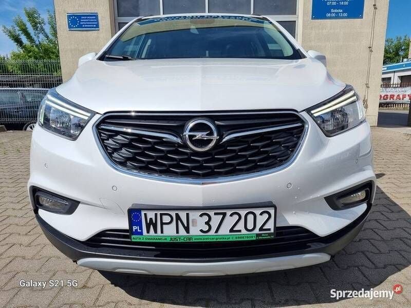 Biały Używany 2018 Opel Mokka X SUV | 53 900 zł (Uczciwa cena) - Obraz 1/4