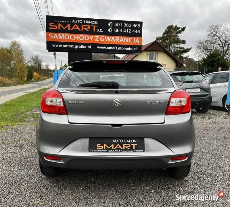 Używany Suzuki Baleno 90 KM (66 kW) 2016 Srebrny Hatchback