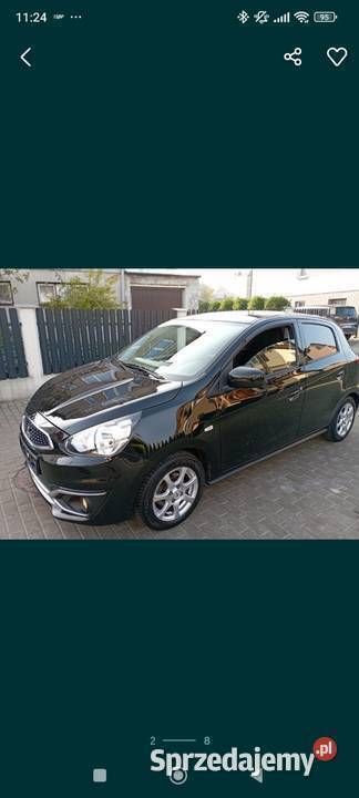 Czarny Używany 2019 Mitsubishi Space Star Hatchback | 23 999 zł (Uczciwa cena) - Obraz 1/4