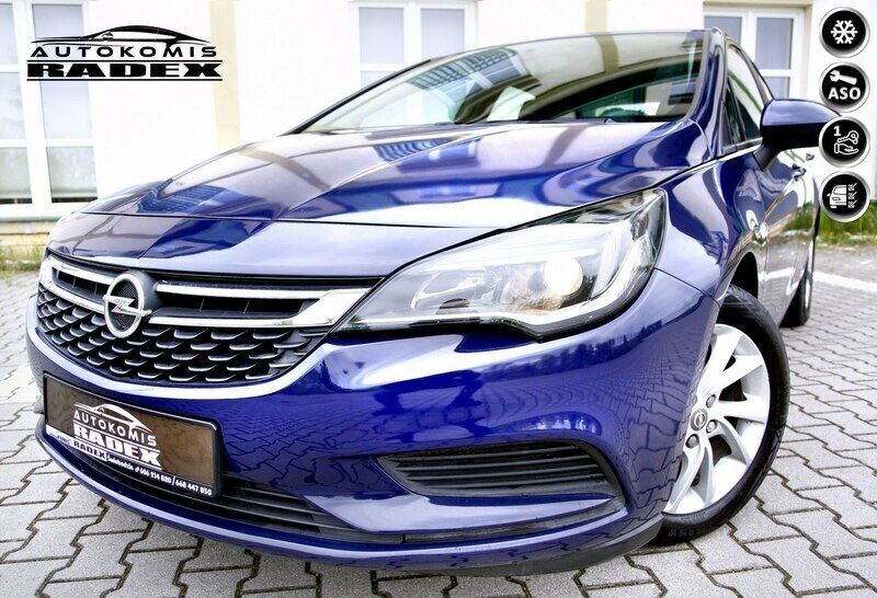 Używany Opel Astra 105 KM (77 kW) 2016 Niebieski Hatchback