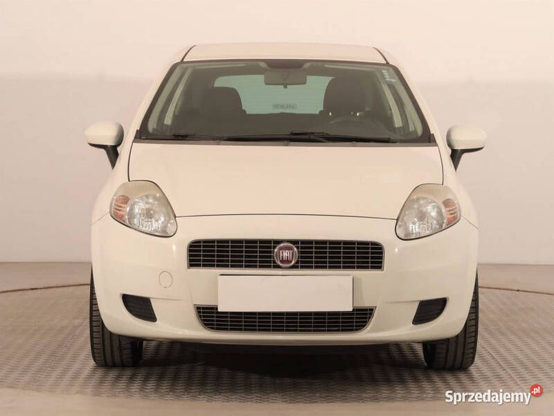 Biały Używany 2009 Fiat Grande Punto Hatchback | 11 499 zł (Uczciwa cena) - Obraz 1/4