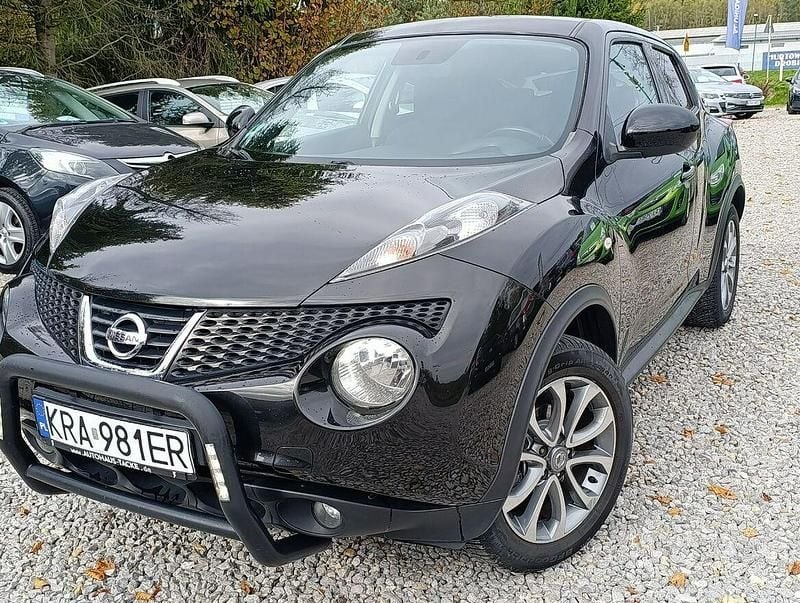 Czarny Używany 2014 Nissan Juke SUV | 39 900 zł (Uczciwa cena) - Obraz 1/4