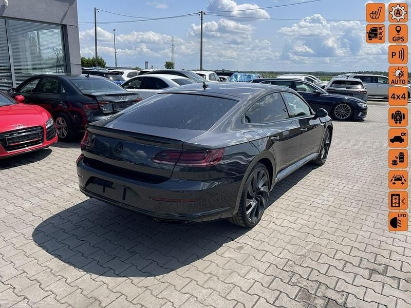 Grafitowy (metalik, perła) Używany 2019 VW Arteon R-line Sedan/Limuzyna | 57 900 zł - Obraz 1/4