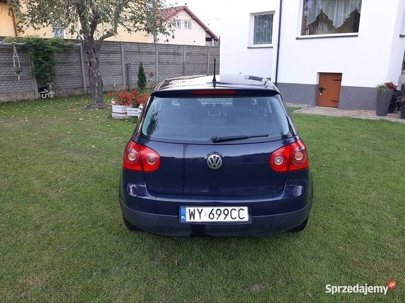 Granatowy Używany 2008 VW Golf V Hatchback | 7500 zł (Dobra cena) - Obraz 1/4