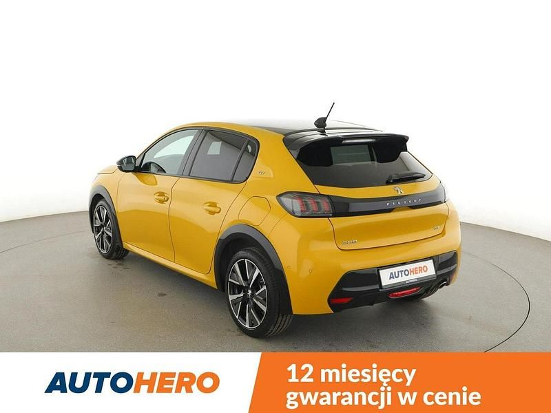 Używany Peugeot 208 GT 101 KM (74 kW) 2021 Żółty Hatchback