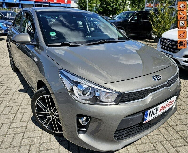 Zielony jasny Używany 2017 Kia Rio 2 Hatchback | 39 900 zł (Dość drogi) - Obraz 1/4