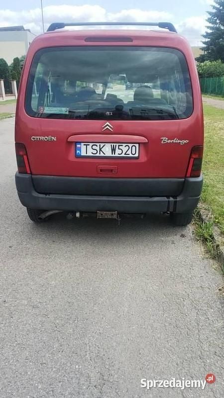Używany Citroën Berlingo 2004 Czerwony Minivan