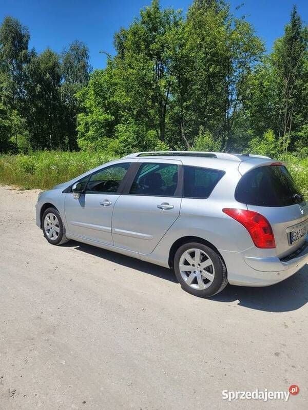 Srebrny Używany 2008 Peugeot 308 Kombi | 12 600 zł (Uczciwa cena) - Obraz 1/4