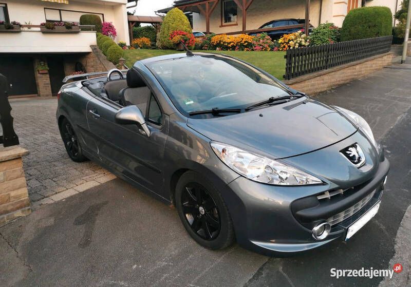 Używany 2007 Peugeot 207 CC Kabriolet | 12 600 zł (Uczciwa cena) - Obraz 1/4