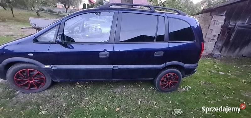 Używany Opel Zafira 2000 Niebieski Minivan