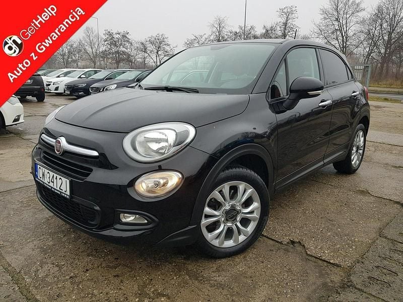 Czarny Używany 2016 Fiat 500X SUV | 39 500 zł (Uczciwa cena) - Obraz 1/4