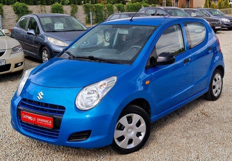 Niebieski jasny (metalik, perła) Używany 2013 Suzuki Alto Hatchback | 14 900 zł (Dość drogi) - Obraz 1/4