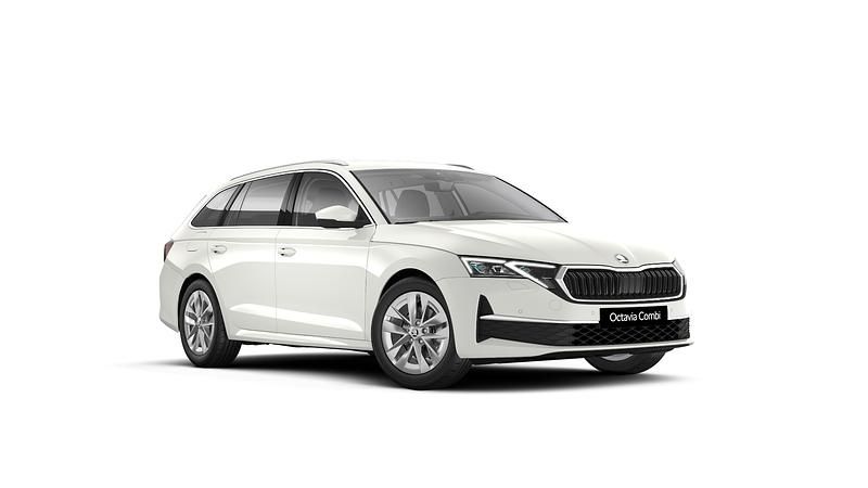 Biel candy niemetalizowany Nowe 2025 Skoda Octavia Selection Kombi | 168 100 zł (Uczciwa cena) - Obraz 1/4