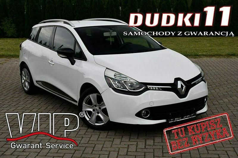 Biały Używany 2013 Renault Clio GrandTour Kombi | 19 900 zł (Uczciwa cena) - Obraz 1/4