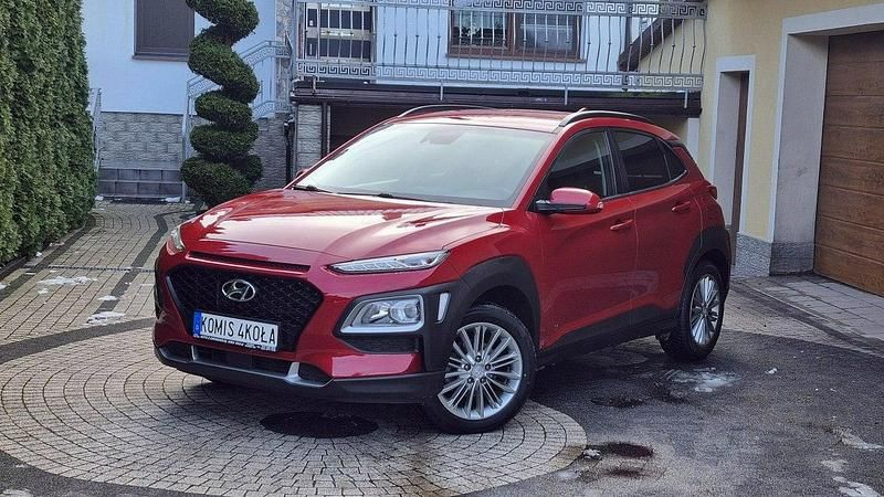 Bordowy (metalik) Używany 2019 Hyundai Kona SUV | 52 900 zł (Dobra cena) - Obraz 1/4