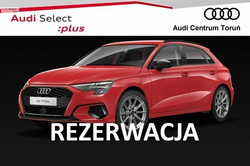 Czerwony (metalik) Używany 2020 Audi A3 e-tron Advanced Hatchback | 169 900 zł - Obraz 1/1