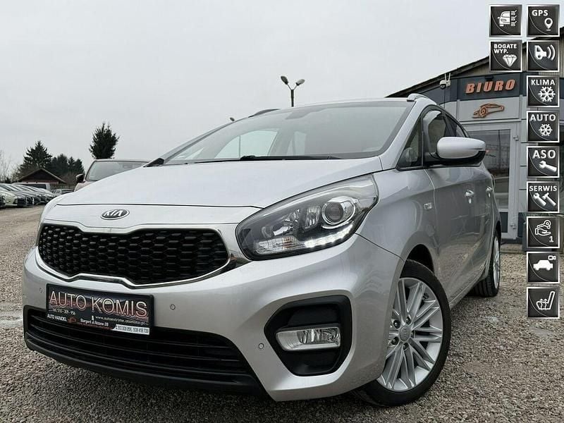 Używany Kia Carens 2018 Srebrny Minivan