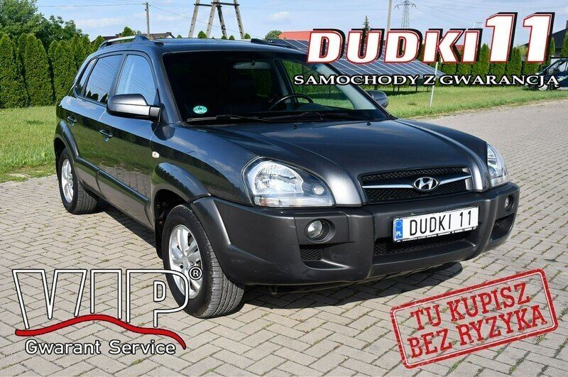 Szary Używany 2010 Hyundai Tucson SUV | 20 900 zł (Super Cena) - Obraz 1/4