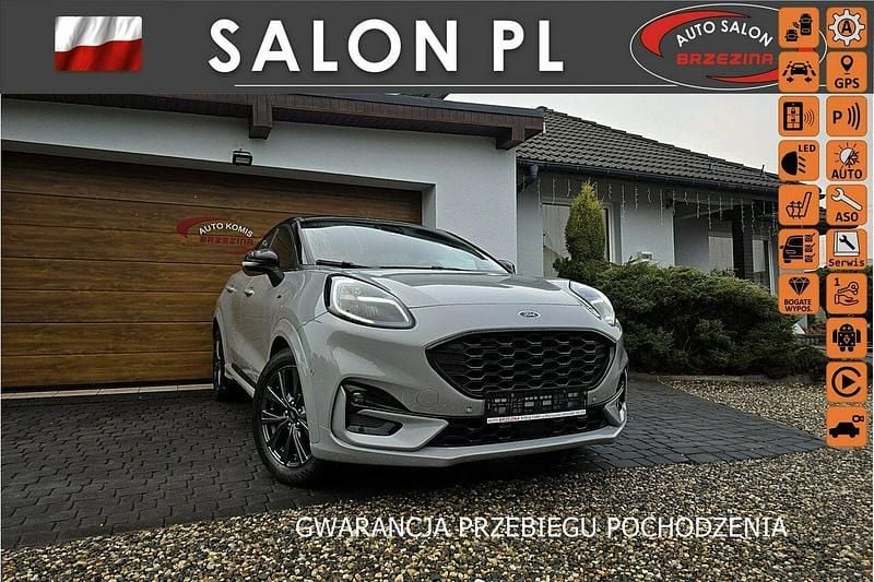 Szary Używany 2021 Ford Puma Hatchback | 77 900 zł (Uczciwa cena) - Obraz 1/4