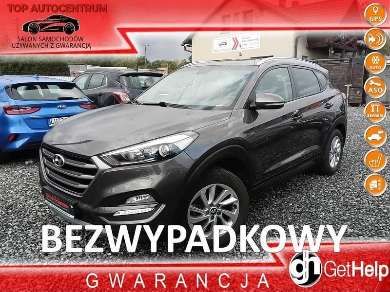 Czarny (metalik) Używany 2016 Hyundai Tucson SUV | 62 800 zł (Dobra cena) - Obraz 1/4