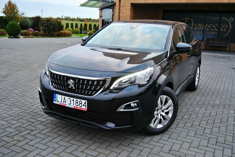 Czarny (metalik) Używany 2017 Peugeot 3008 SUV | 49 900 zł (Dość drogi) - Obraz 1/4
