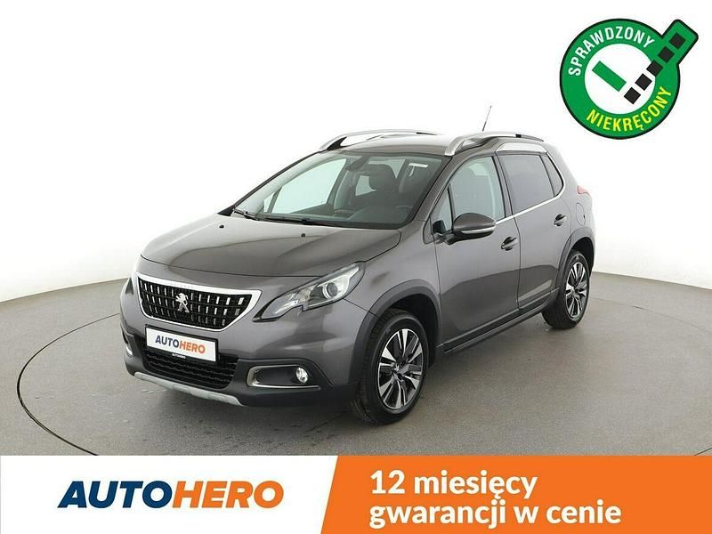 Szary Używany 2019 Peugeot 2008 SUV | 43 100 zł (Dobra cena) - Obraz 1/3