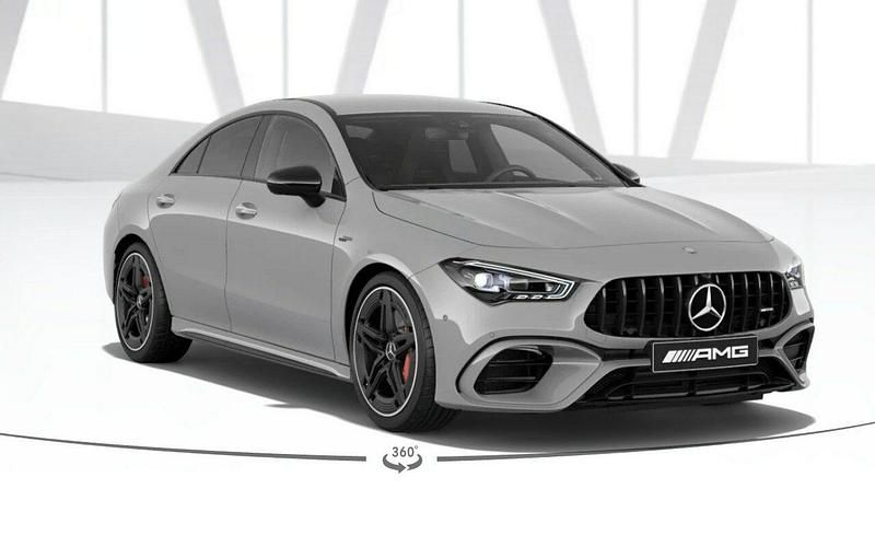 Nowe Mercedes CLA45 AMG AMG 421 KM (309 kW) 2025 Szary (metalik) Coupe