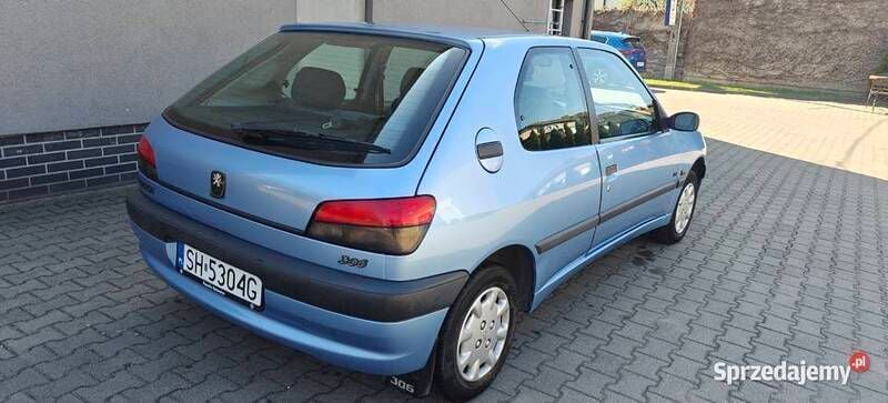 Niebieski Używany 1997 Peugeot 306 Hatchback | 4800 zł - Obraz 1/4