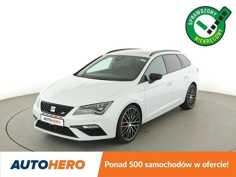 Biały Używany 2018 Seat Leon CUPRA Kombi | 88 000 zł (Uczciwa cena) - Obraz 1/3