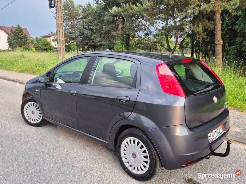 Szary Używany 2009 Fiat Punto Hatchback | 11 900 zł - Obraz 1/4