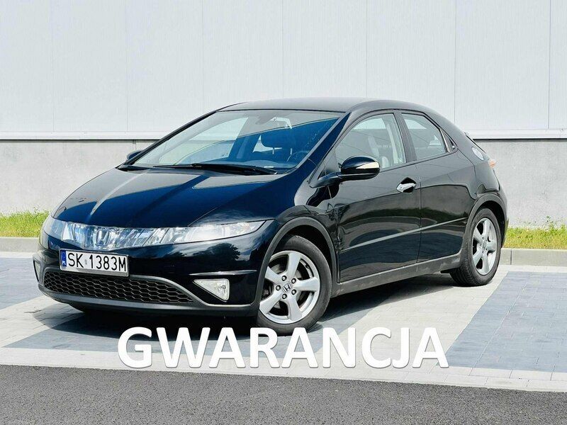 Czarny Używany 2006 Honda Civic Hatchback | 14 500 zł (Uczciwa cena) - Obraz 1/4