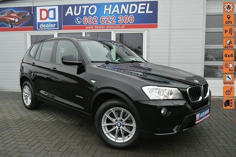 Czarny Używany 2013 BMW X3 SUV | 49 800 zł (Super Cena) - Obraz 1/4