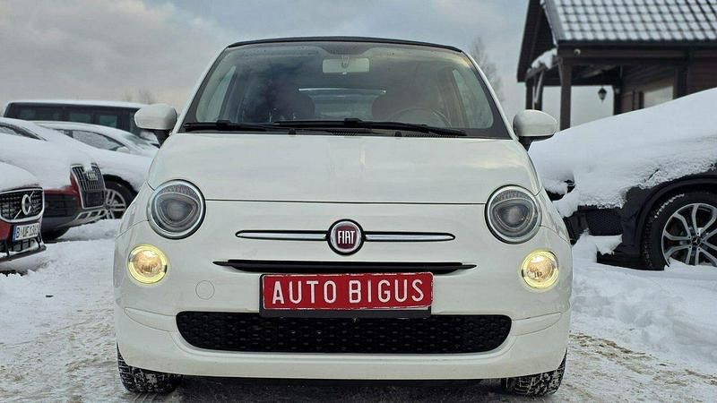 Używany Fiat 500 70 KM (51 kW) 2016 Biały (metalik, perła) Hatchback