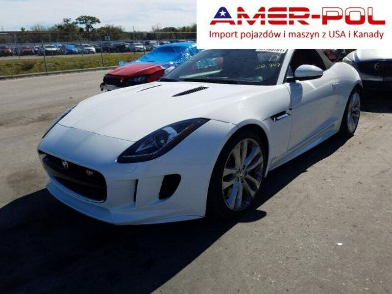Biały Używany 2014 Jaguar F-Type S Kabriolet | 103 000 zł - Obraz 1/4