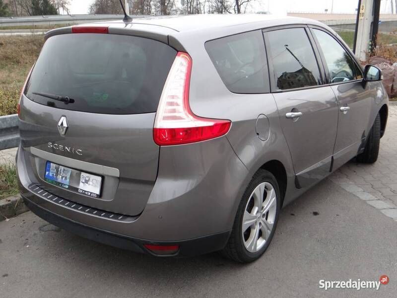 Szary Używany 2009 Renault Grand Scénic III Expression Minivan | 11 900 zł (Drogi) - Obraz 1/4