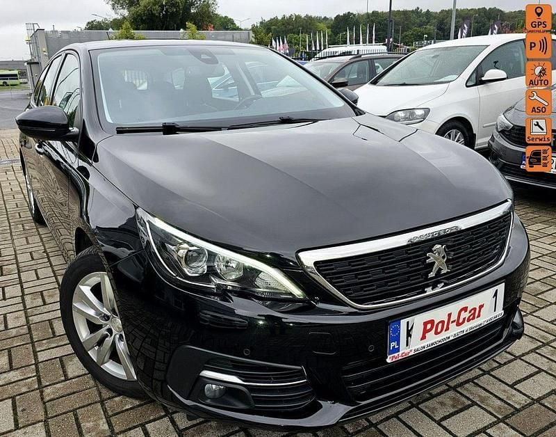 Używany Peugeot 308 SW 130 KM (95 kW) 2019 Czarny Kombi