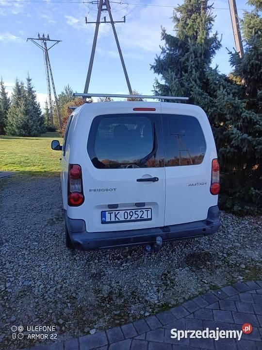 Biały Używany 2014 Peugeot Partner Van | 14 900 zł (Uczciwa cena) - Obraz 1/4