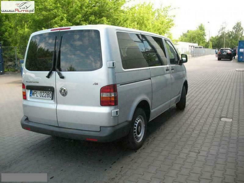 Używany VW T4 130 KM (95 kW) 2003 Srebrny (metalik) Van