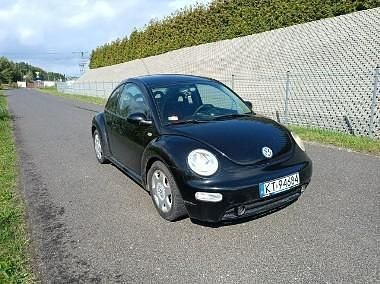 Czarny Używany 2002 VW Beetle Hatchback | 4200 zł - Obraz 1/4