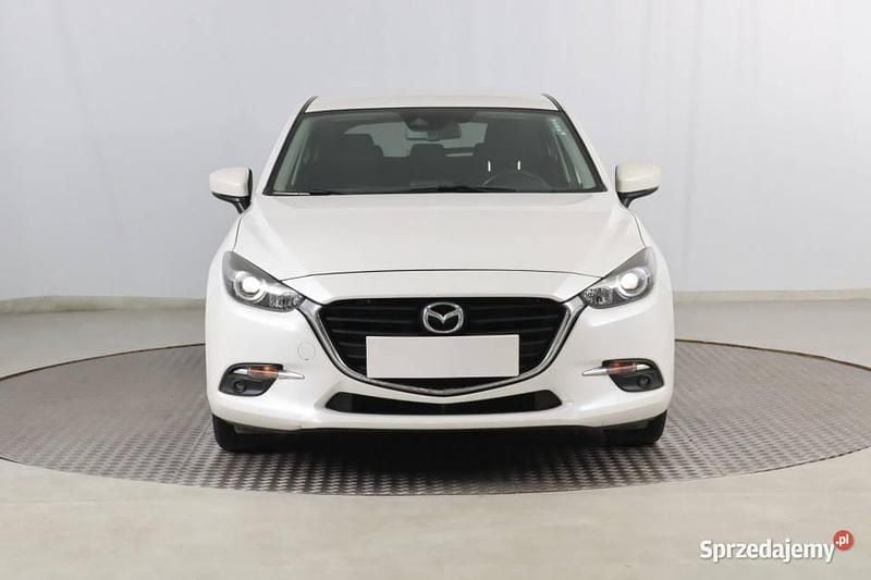 Biały Używany 2017 Mazda 3 Hatchback | 55 999 zł (Uczciwa cena) - Obraz 1/4